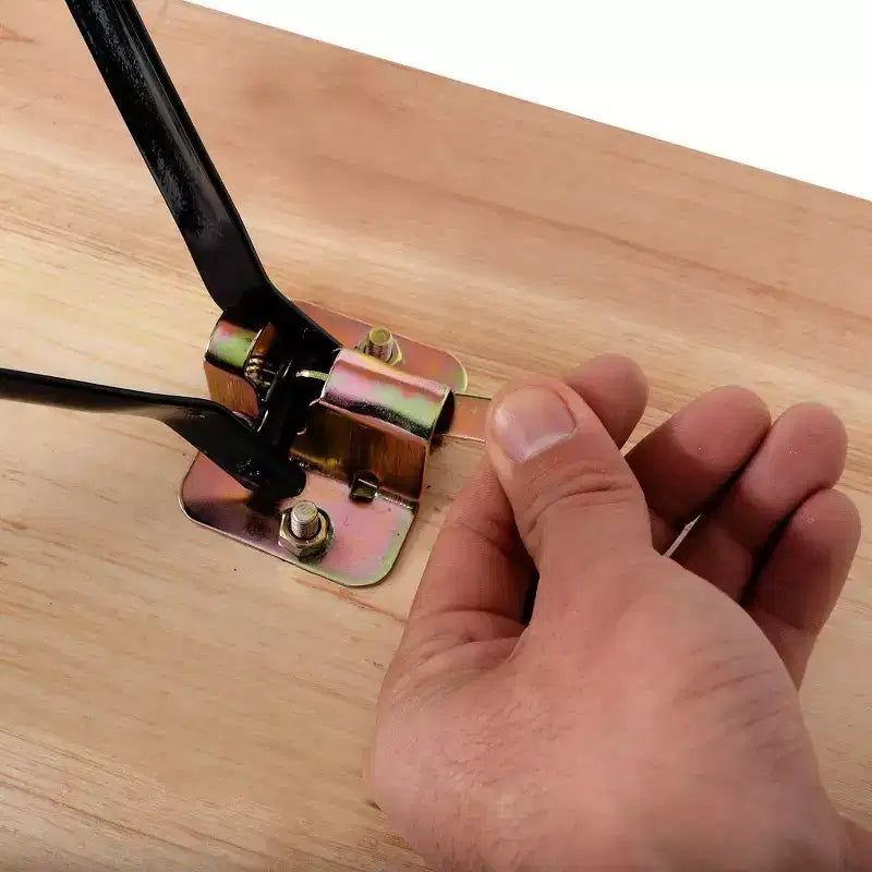 Ensemble table de pique-nique pliante en bois 3 pièces - WELLFOR : Fer et bois de sapin, portable, résistant à la rouille