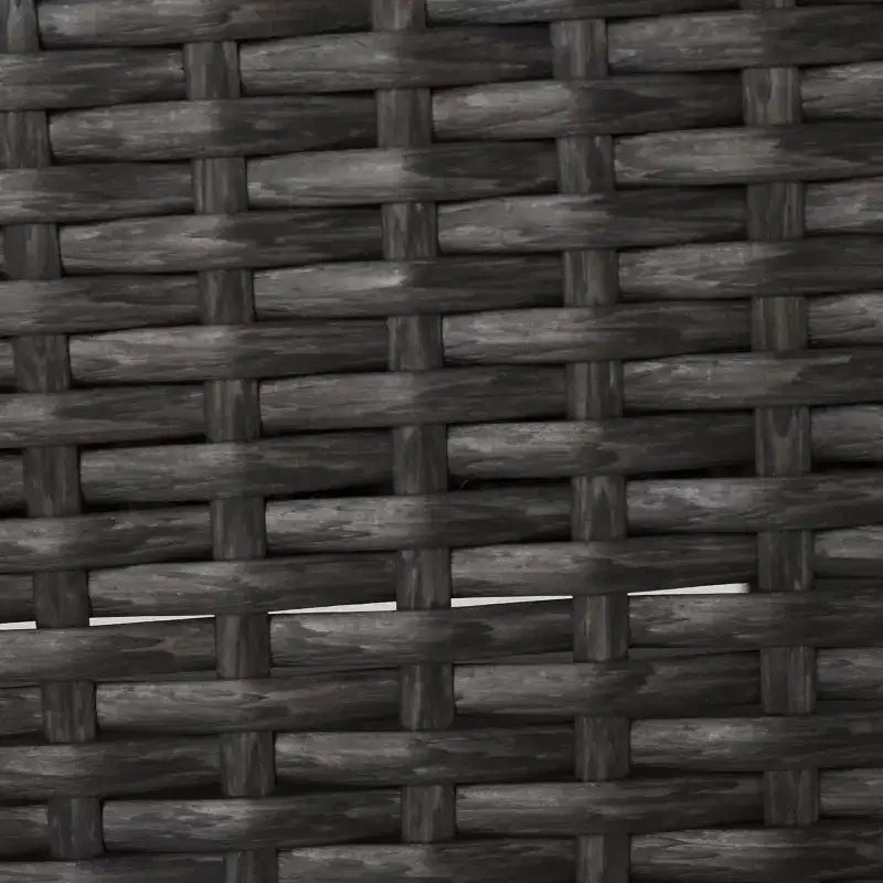 Christopher Knight Home Ensemble de 5 meubles de jardin modulaires d'extérieur en osier Santa Rosa gris/gris clair