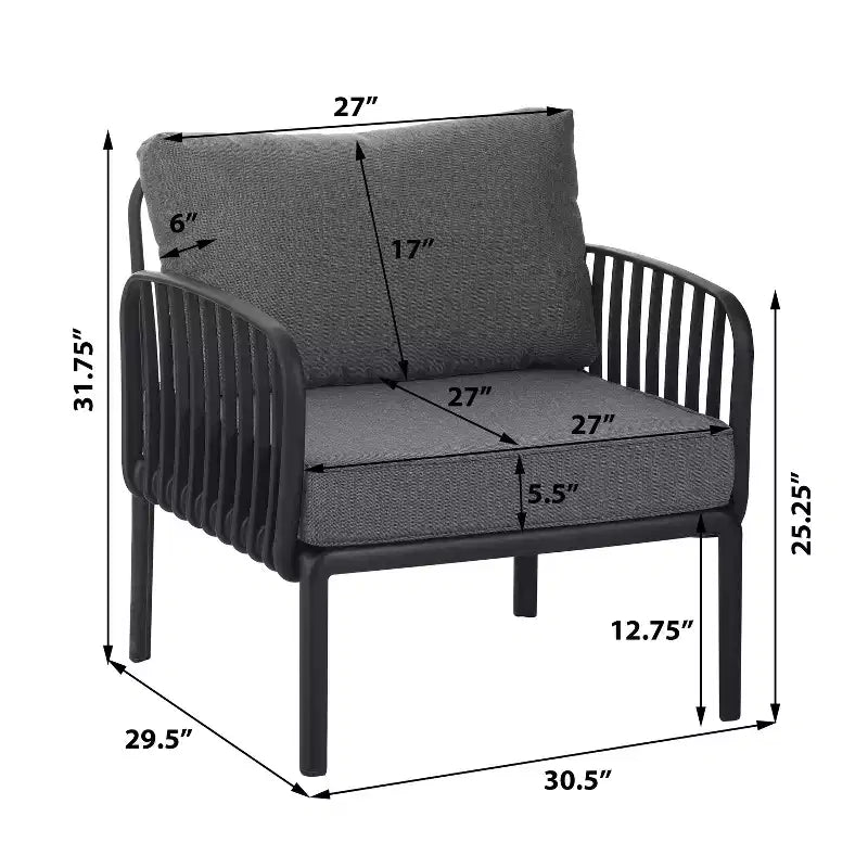 Christopher Knight Home Leah Ensembles de conversation d'extérieur 4 places en plastique et verre avec coussins