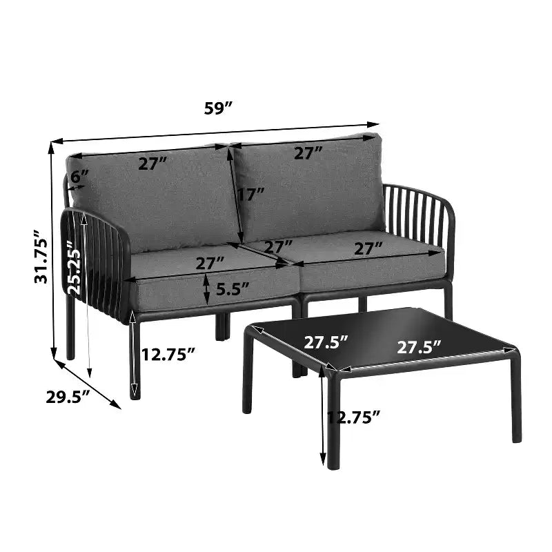 Christopher Knight Home Leah Ensembles de conversation d'extérieur 4 places en plastique et verre avec coussins