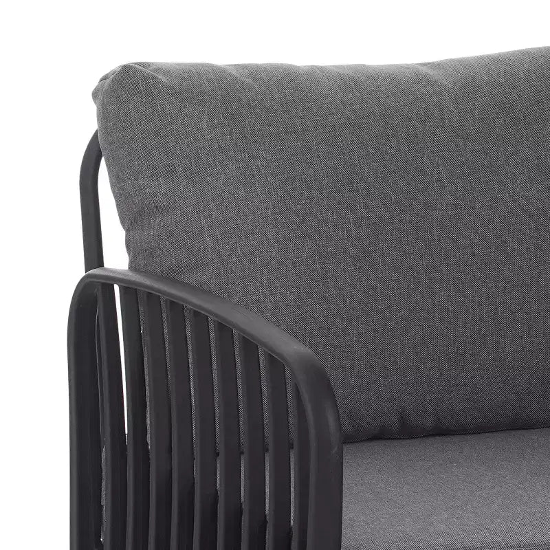 Christopher Knight Home Leah Ensembles de conversation d'extérieur 4 places en plastique et verre avec coussins