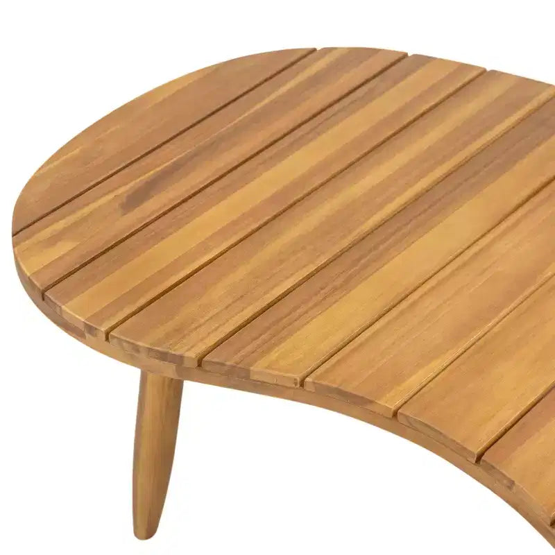 Christopher Knight Home Abell Ensemble de 4 fauteuils rembourrés d'extérieur en corde tressée et bois d'acacia