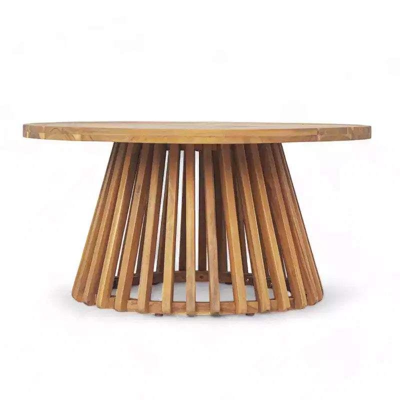 Christopher Knight Home Panfilo Lit de repos 3 places rembourré en bois d'acacia avec table basse