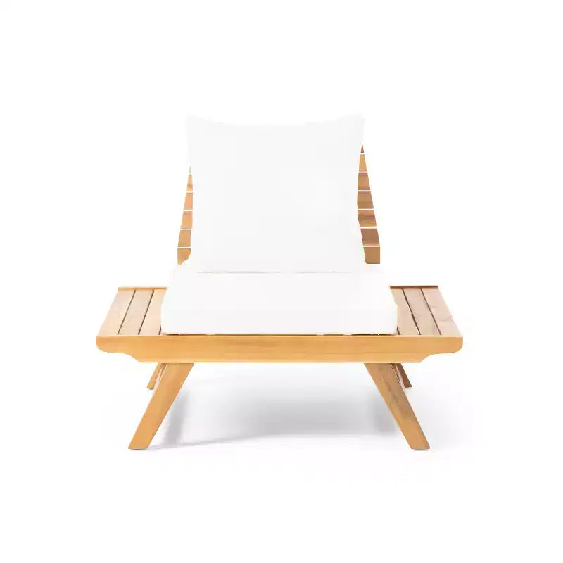 Christopher Knight Home Sedona Ensemble de conversation d'extérieur 6 places en bois d'acacia avec coussins et table d'appoint