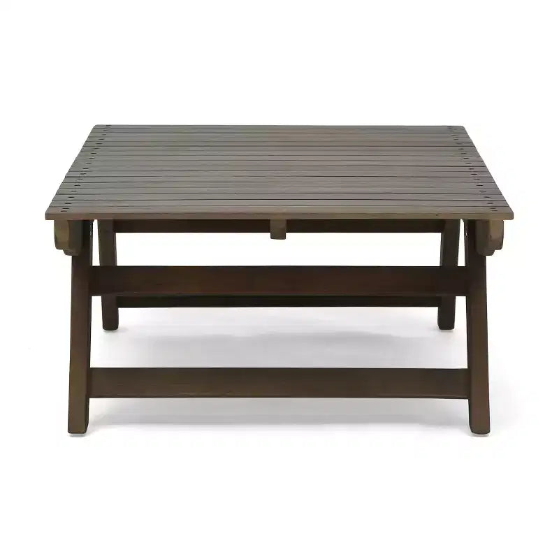 Ensemble de conversation d'extérieur 6 places Christopher Knight Home Sedona en bois d'acacia avec coussins