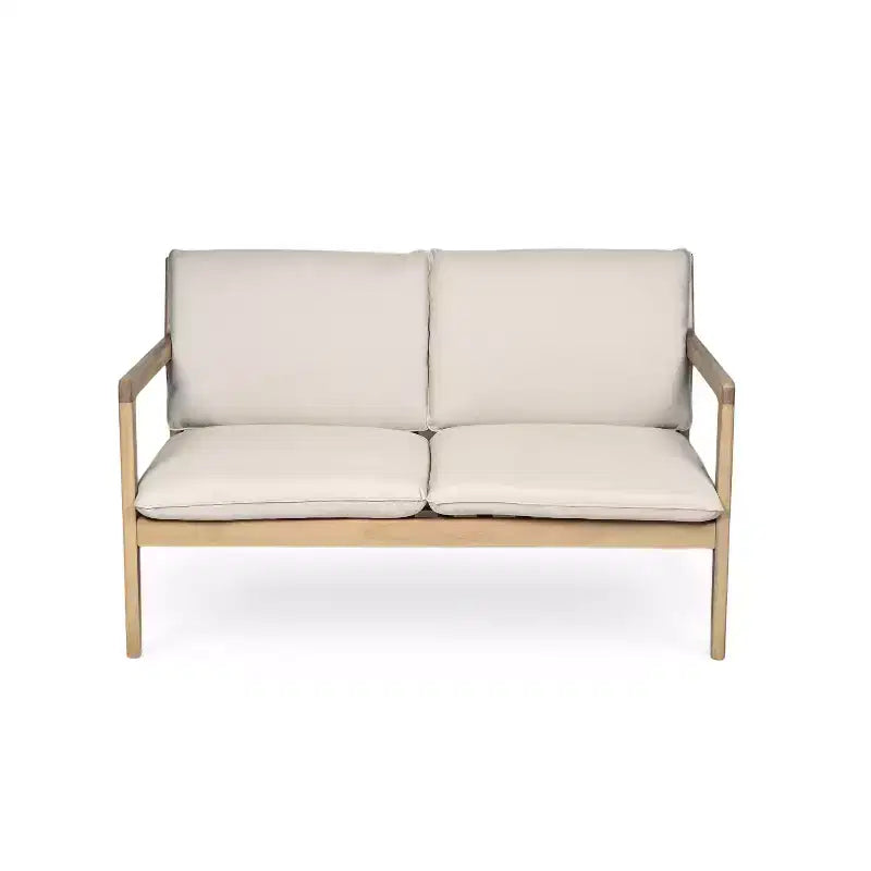 Christopher Knight Home Vanda Ensemble de 4 fauteuils de jardin en bois d'acacia à lattes avec coussins