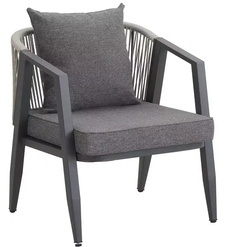 Ensemble de sièges d'extérieur Whisen, durables et confortables, adaptés aux patios, pelouses et bords de piscine