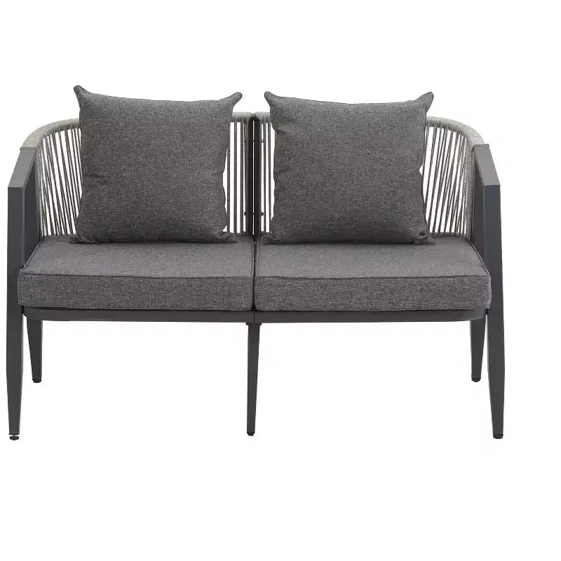 Ensemble de sièges d'extérieur Whisen, durables et confortables, adaptés aux patios, pelouses et bords de piscine