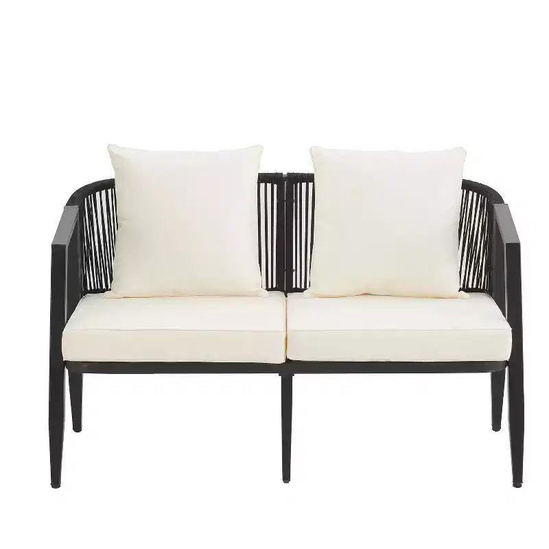Ensemble de sièges d'extérieur Whisen, durables et confortables, adaptés aux patios, pelouses et bords de piscine