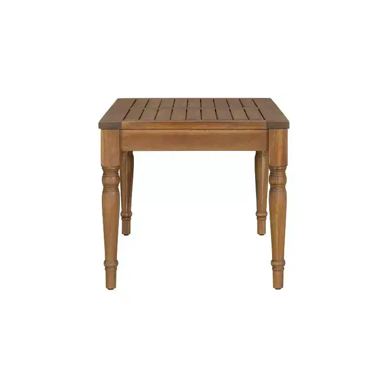 Christopher Knight Home Pendry Ensemble de conversation d'extérieur 4 pièces en bois d'acacia avec coussins résistants à l'eau