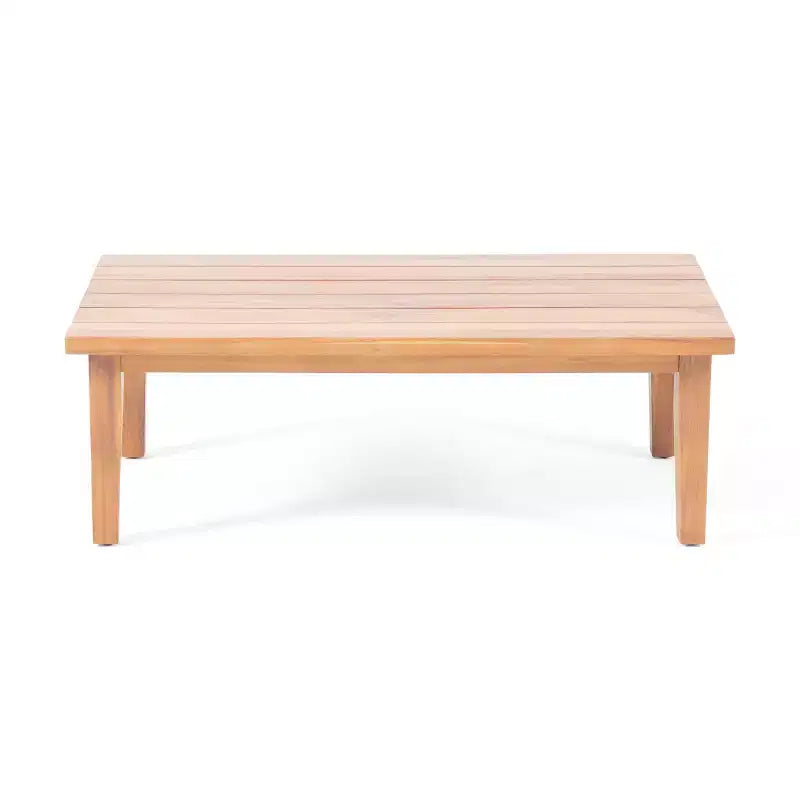 Salon de jardin 4 places Christopher Knight Home Velthur en osier et bois d'acacia