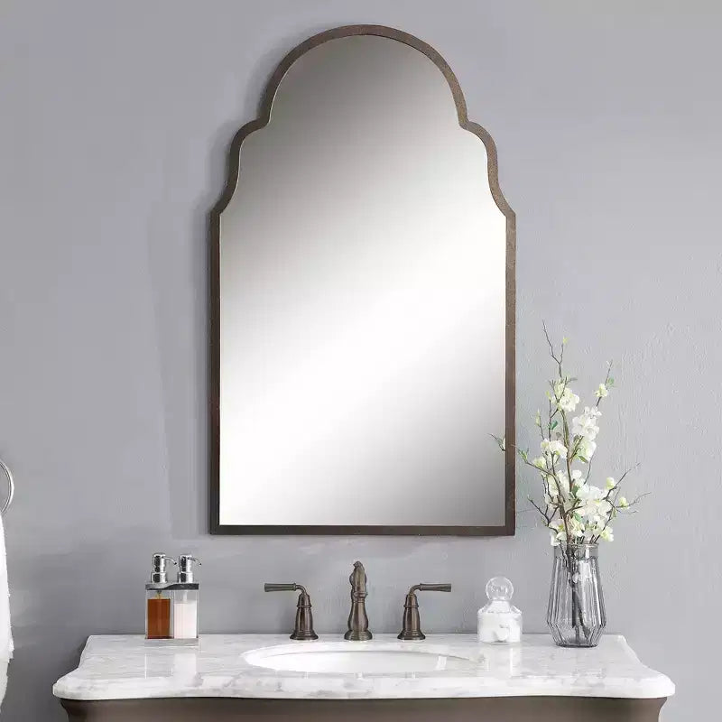 Uttermost Brayden Arch Hand Forged 41 High Wall Mirror