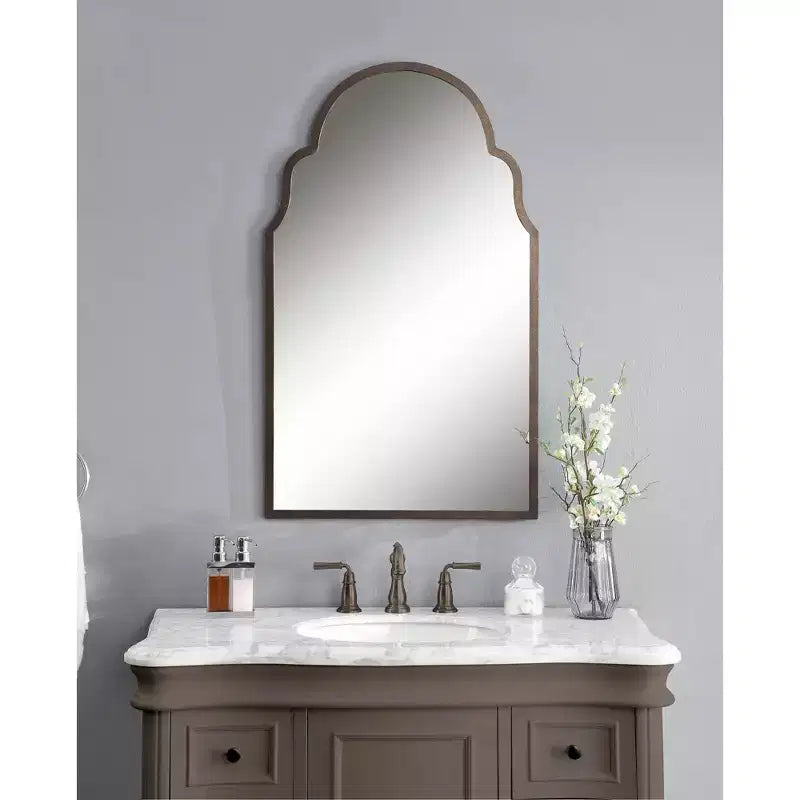 Uttermost Brayden Arch Hand Forged 41 High Wall Mirror