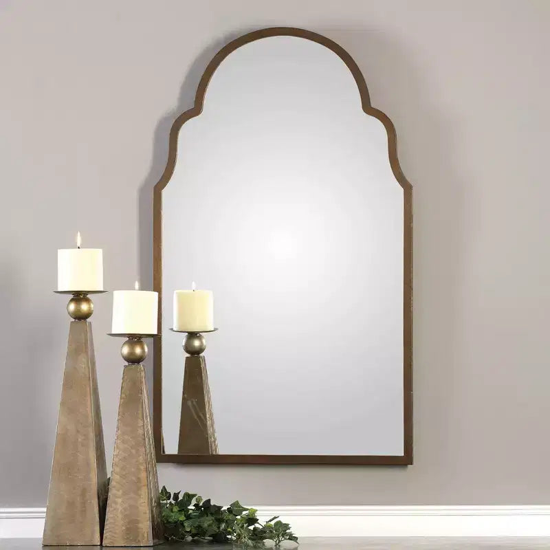 Uttermost Brayden Arch Hand Forged 41 High Wall Mirror
