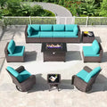 ALAULM Patio Furniture Sets 11 Pieces
