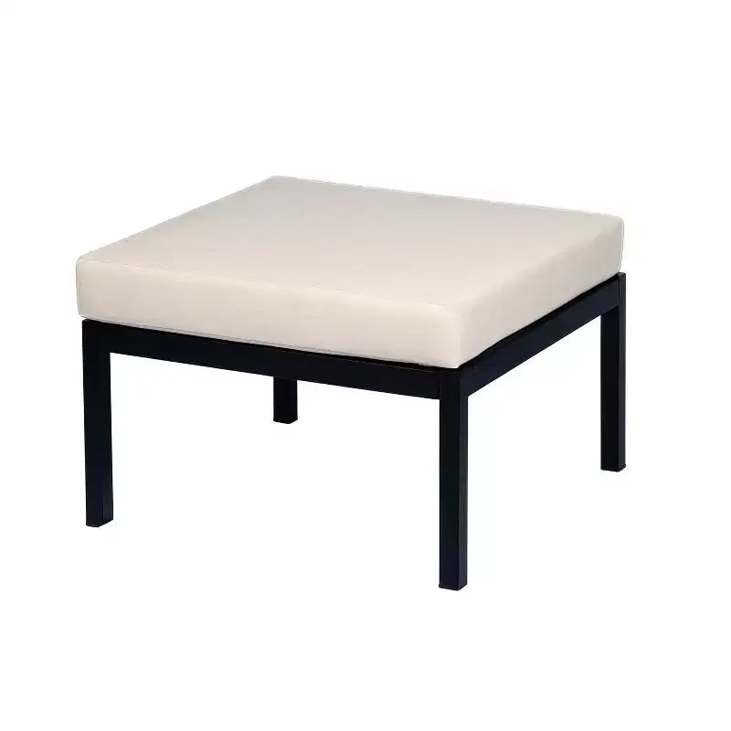 Christopher Knight Home Faye Ensemble de sièges rembourrés pour patio en acacia et métal avec design à lattes