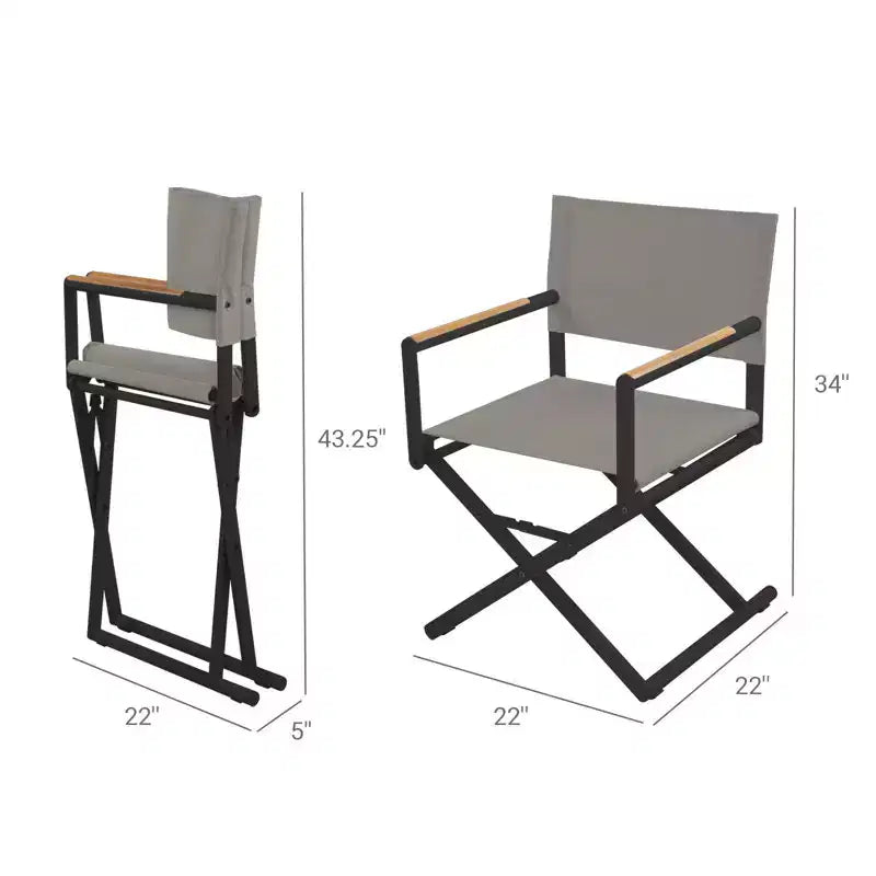 Chaise de réalisateur pliante GRANDPATIO