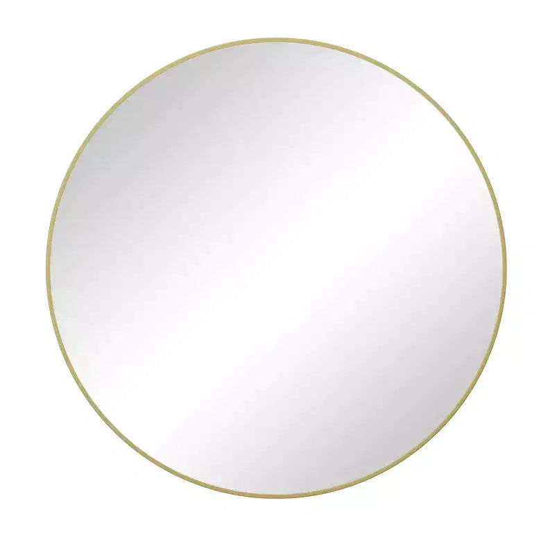 36 Wall Mounted Circular Mirror Metal Framed Mirror