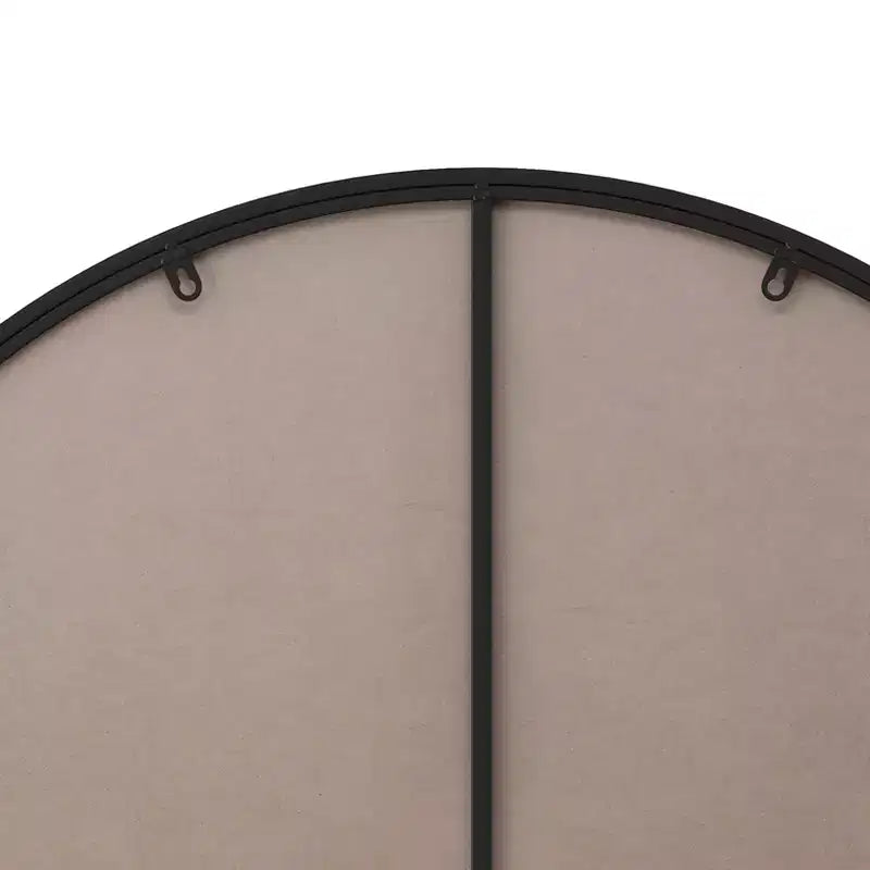 36 Wall Mounted Circular Mirror Metal Framed Mirror