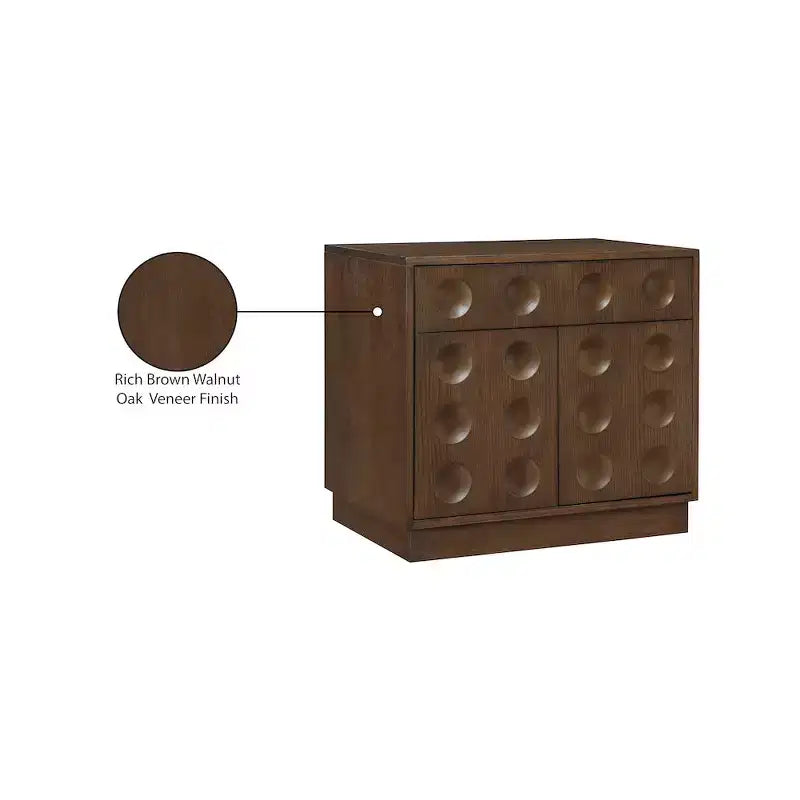 Meridian Furniture,Compass Nightstand