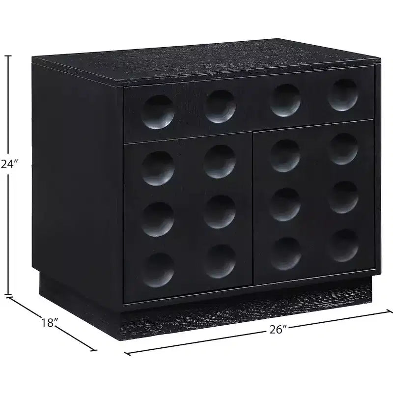 Meridian Furniture,Compass Nightstand