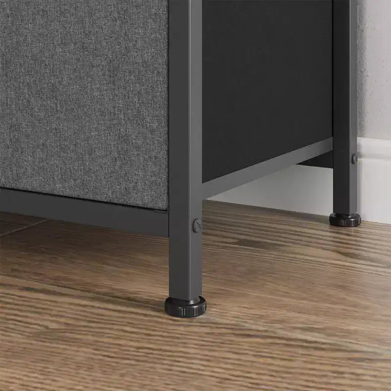 COZONY 8-Drawer TV Stand Dresser 47 Wide - Spacious Storage Chest with Power Outlets for Bedroom, Living Room & Entryway