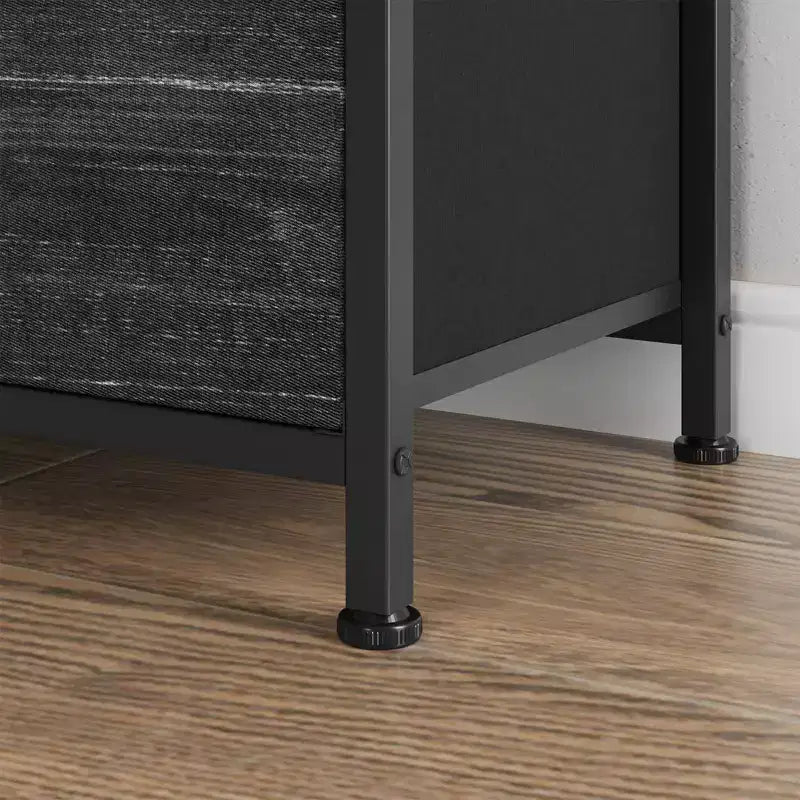 COZONY 8-Drawer TV Stand Dresser 47 Wide - Spacious Storage Chest with Power Outlets for Bedroom, Living Room & Entryway