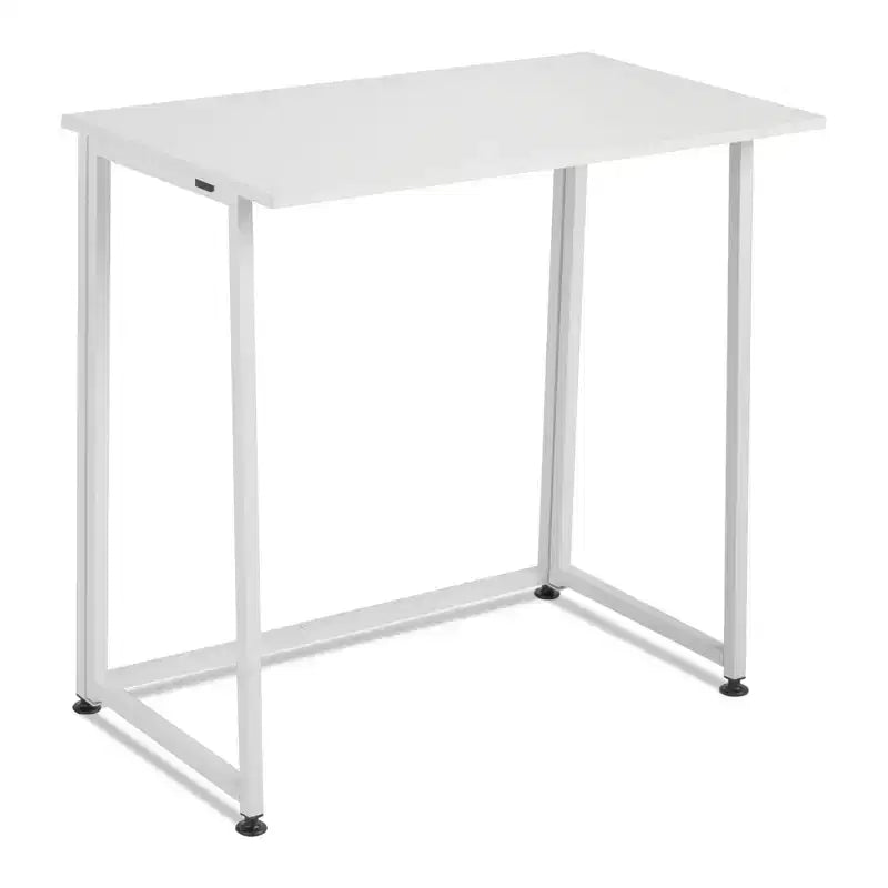 Karl Home 31.5 Wide Metal Base Writing Desk White