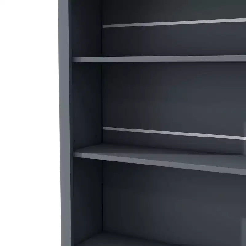 Freestanding Kitchen Pantry Storage Cabinet with Drawers and Shelves, Tall Kitchen Hutch with Faux Marble Top