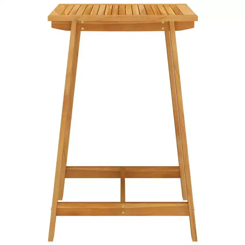 vidaXL Ensemble de bar d'extérieur Bois naturel Bois d'acacia massif Taille unique Durable