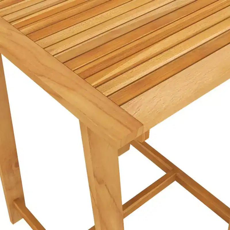 vidaXL Ensemble de bar d'extérieur Bois naturel Bois d'acacia massif Taille unique Durable