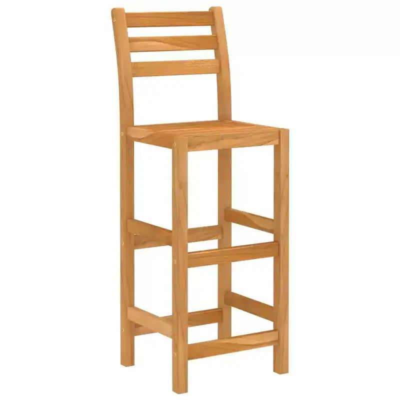 vidaXL Ensemble de bar d'extérieur Bois naturel Bois d'acacia massif Taille unique Durable