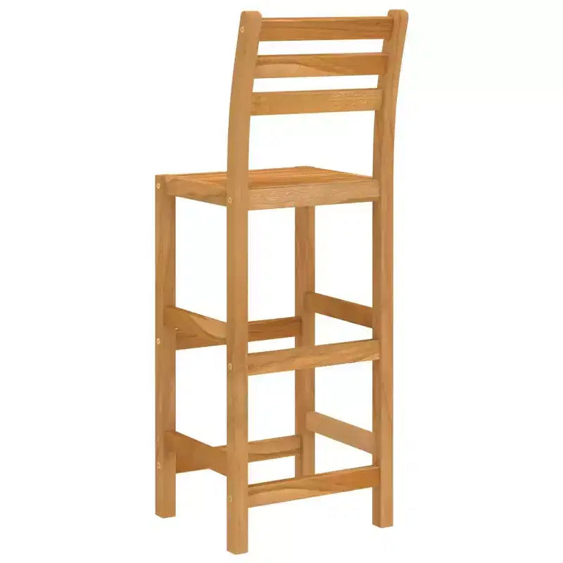 vidaXL Ensemble de bar d'extérieur Bois naturel Bois d'acacia massif Taille unique Durable
