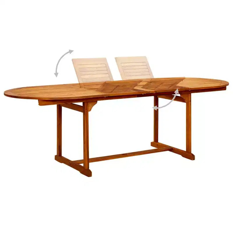 vidaXL Salon de jardin de salle à manger Extérieur Chaise avec coussins pour jardin