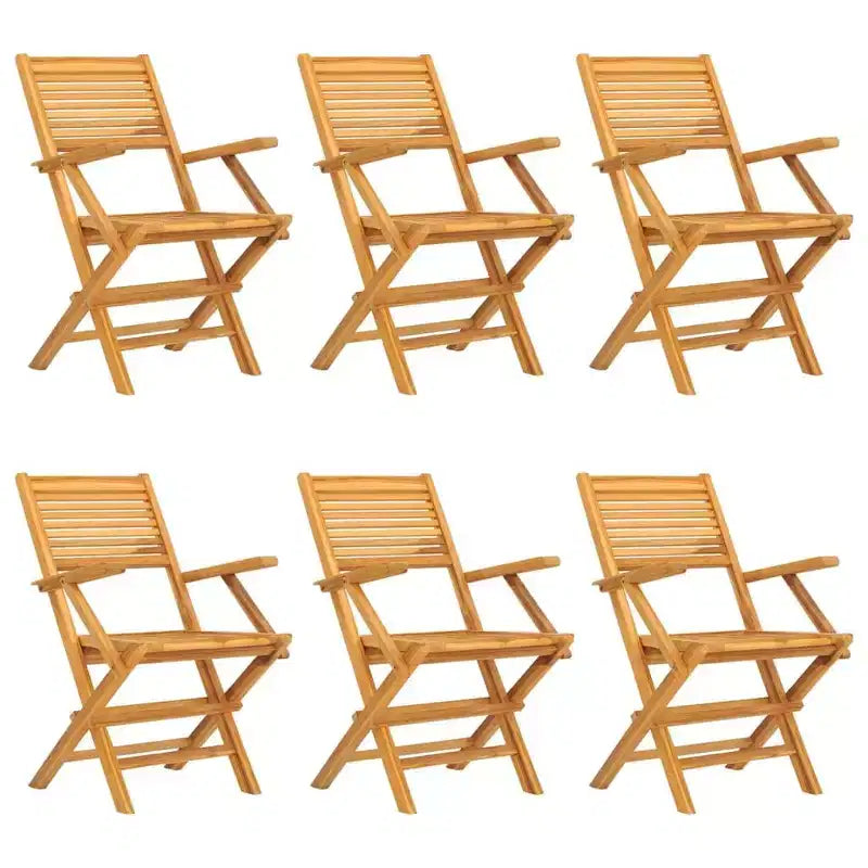 vidaXL Ensemble de salle à manger d'extérieur Table et chaises en bois de teck massif