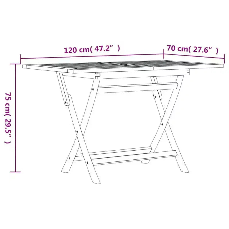 vidaXL Ensemble de salle à manger d'extérieur Table et chaises en bois de teck massif