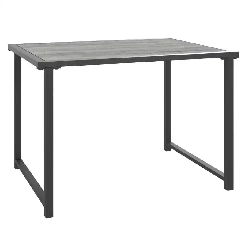 vidaXL Salon de jardin 4 pièces avec coussins en acier anthracite