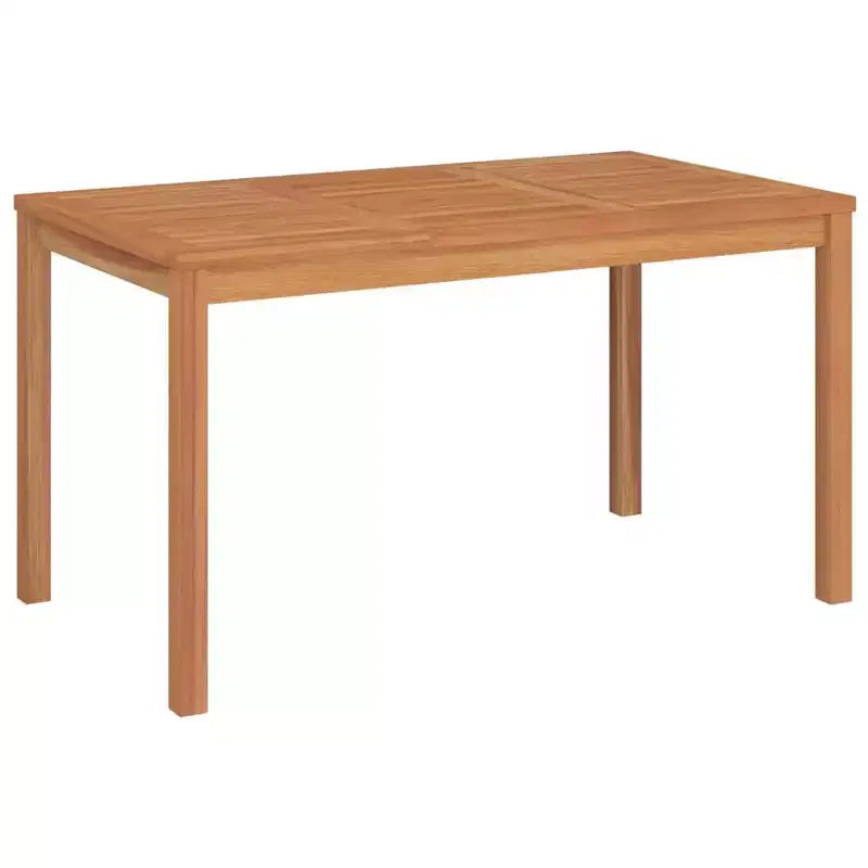 vidaXL Salon de Jardin en Bois de Teck Poncé, Durabilité Moyenne