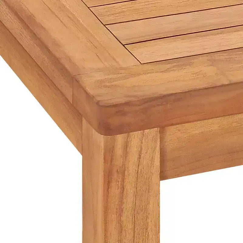 vidaXL Salon de Jardin en Bois de Teck Poncé, Durabilité Moyenne