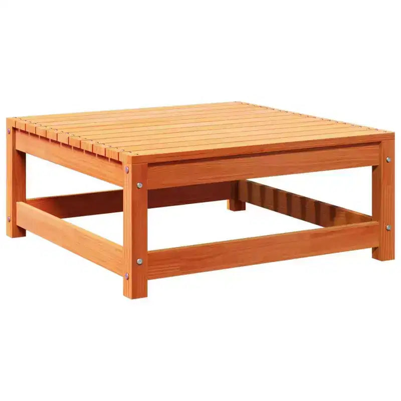 vidaXL Ensemble de canapés de jardin Bois naturel Bois de pin massif Modulable moyen