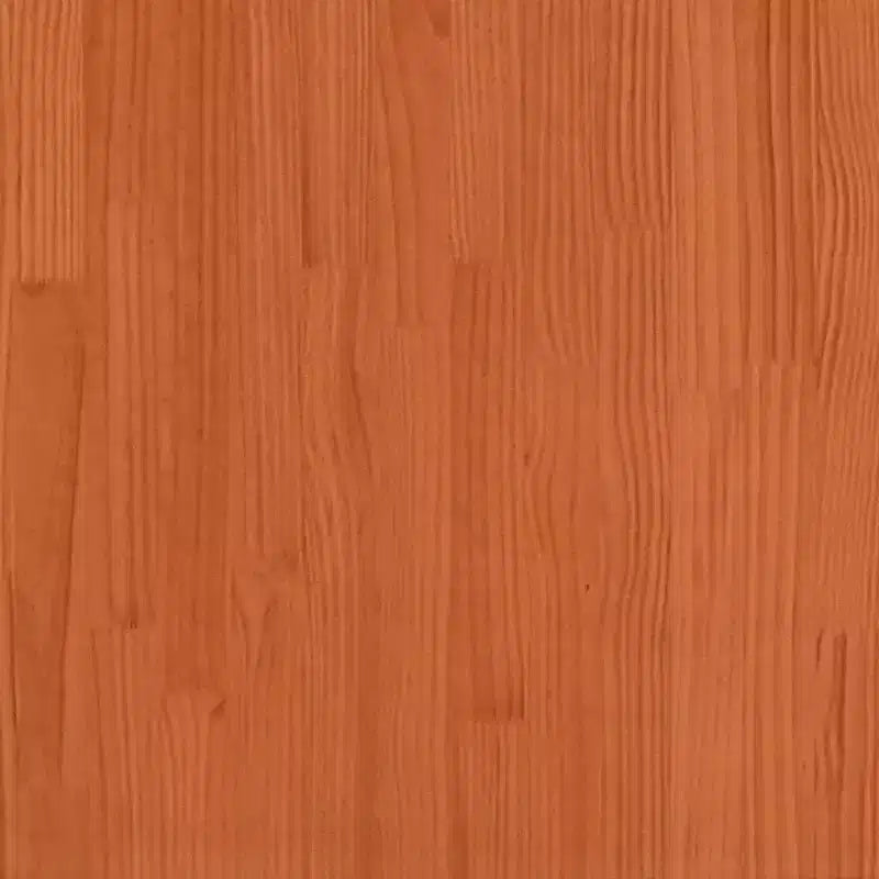 vidaXL Ensemble de canapés de jardin en bois de pin massif Grand canapé d'extérieur modulaire - Pin naturel sans coussin