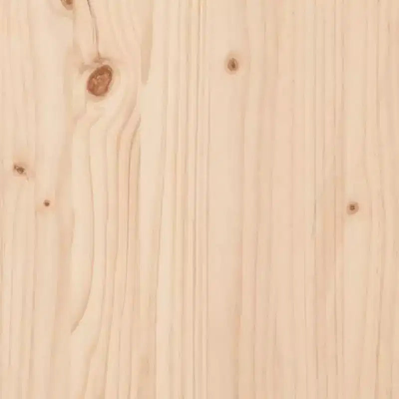 vidaXL Ensemble de canapés de jardin en bois de pin massif Grand canapé d'extérieur modulaire - Pin naturel sans coussin