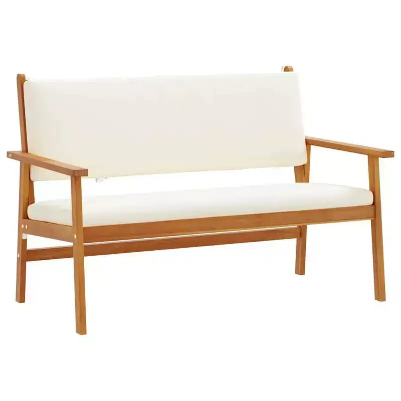 vidaXL Salon de jardin 4 pcs Marron 75 x 45 x 38cm Bois d'acacia massif