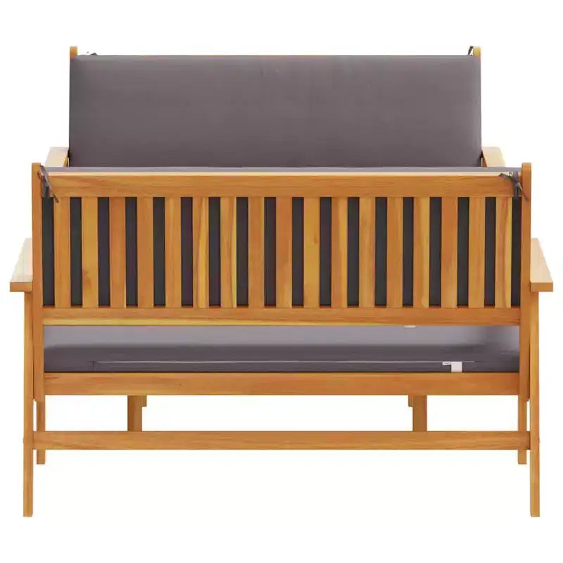 vidaXL Salon de jardin 4 pcs Marron 75 x 45 x 38cm Bois d'acacia massif