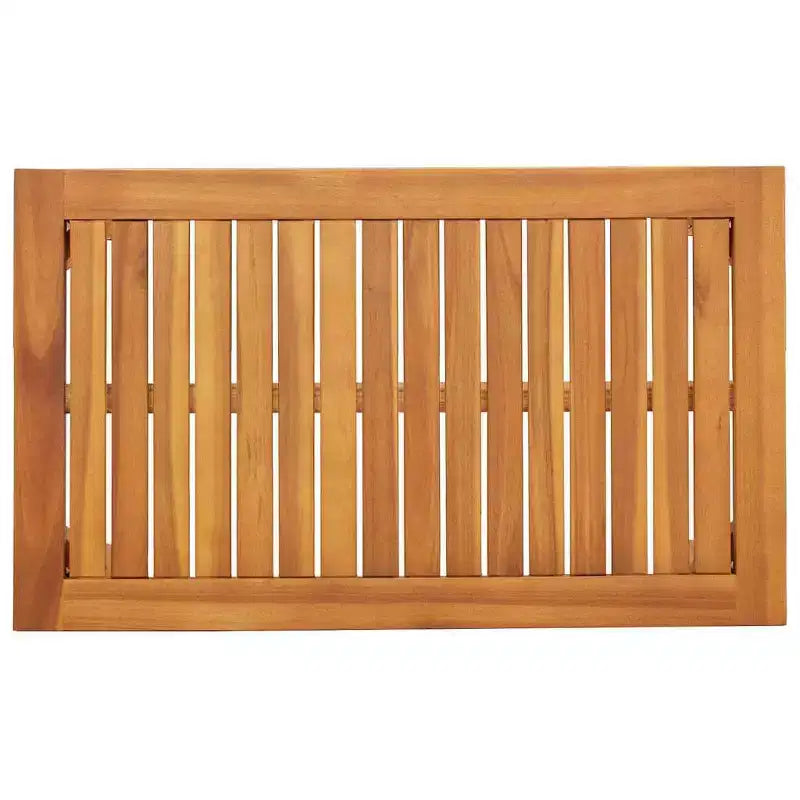 vidaXL Salon de jardin 4 pcs Marron 75 x 45 x 38cm Bois d'acacia massif
