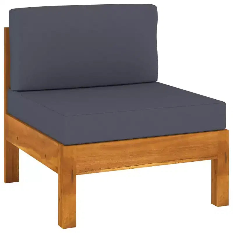 vidaXL Salon de jardin en bois, Bois