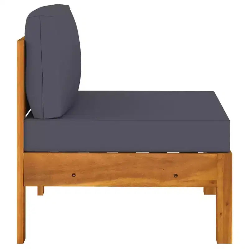 vidaXL Salon de jardin en bois, Bois
