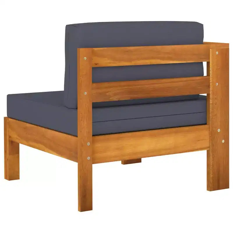 vidaXL Salon de jardin en bois, Bois