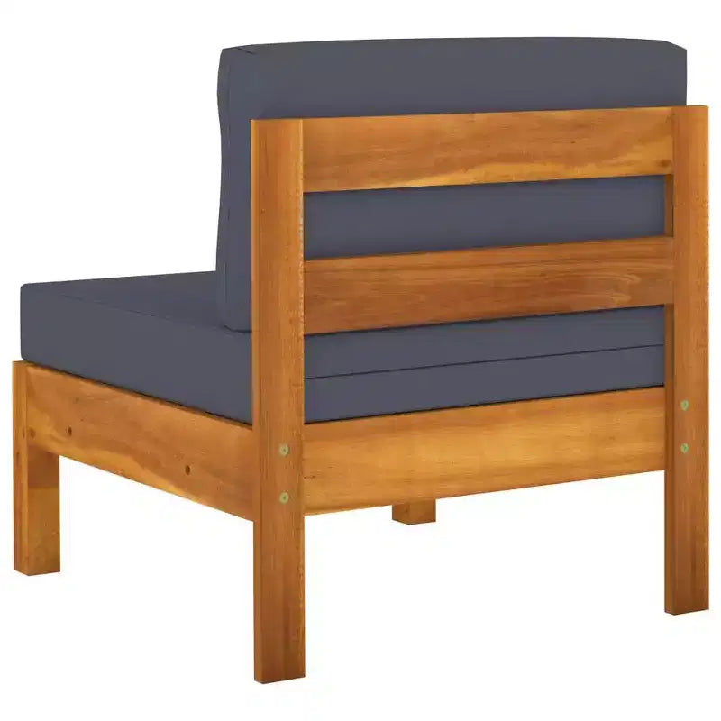 vidaXL Salon de jardin en bois, Bois