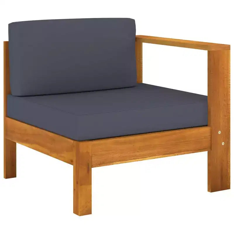 vidaXL Salon de jardin en bois, Bois